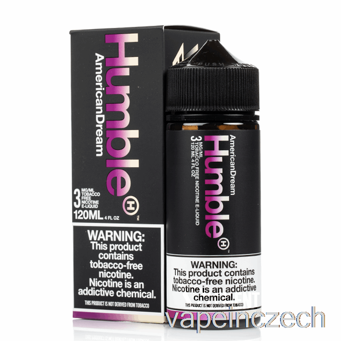 Americký Sen - Humble Juice Co. - 120ml 0mg Vape Pero